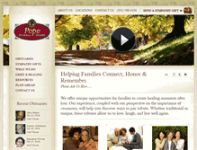 Tablet Screenshot of popefh.com